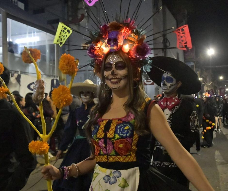 Dia de muertos ¨ Desfile el Paseo de las Catrinas¨