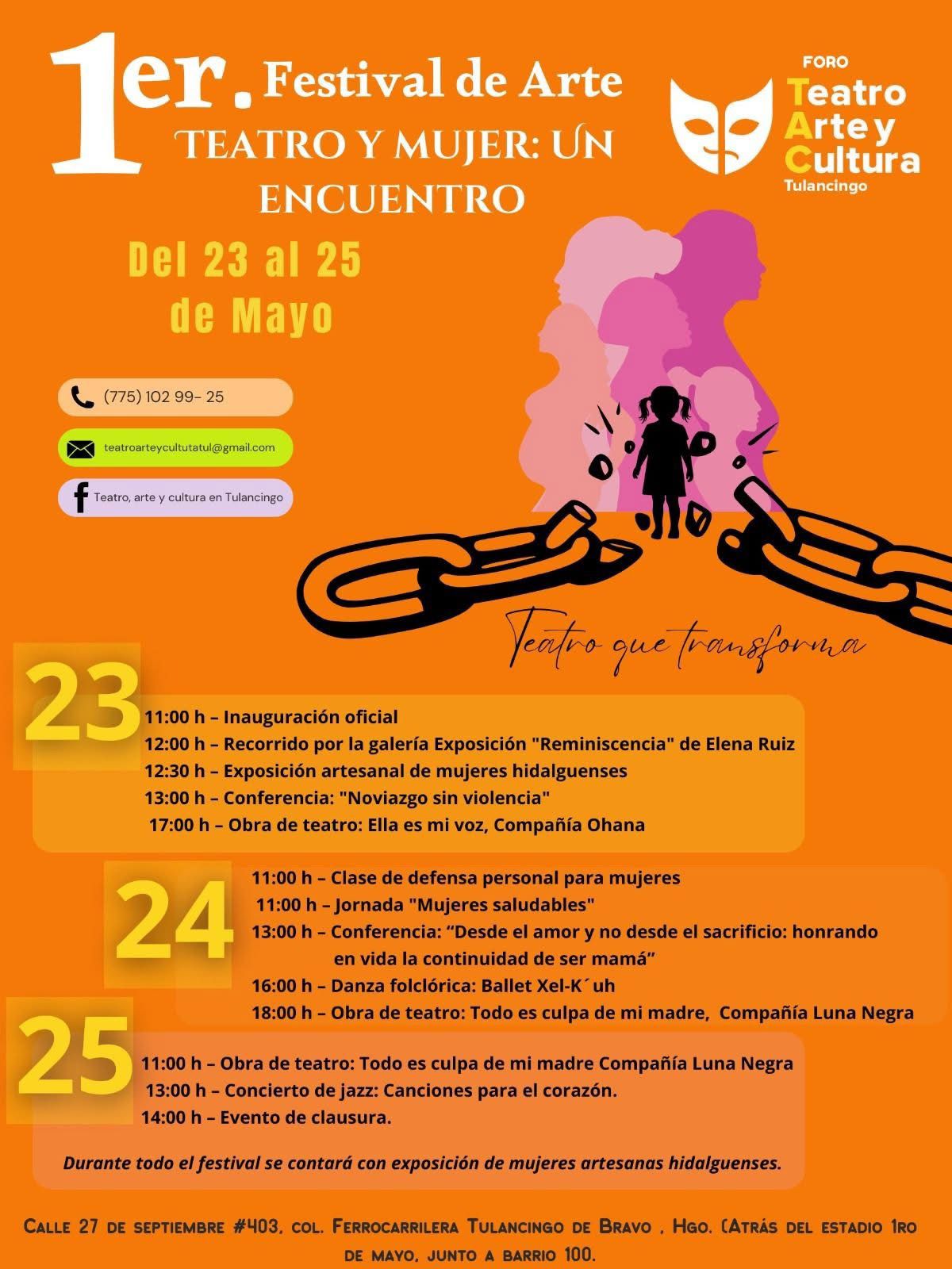 Festival de Arte, Teatro, y Mujer: un encuentro