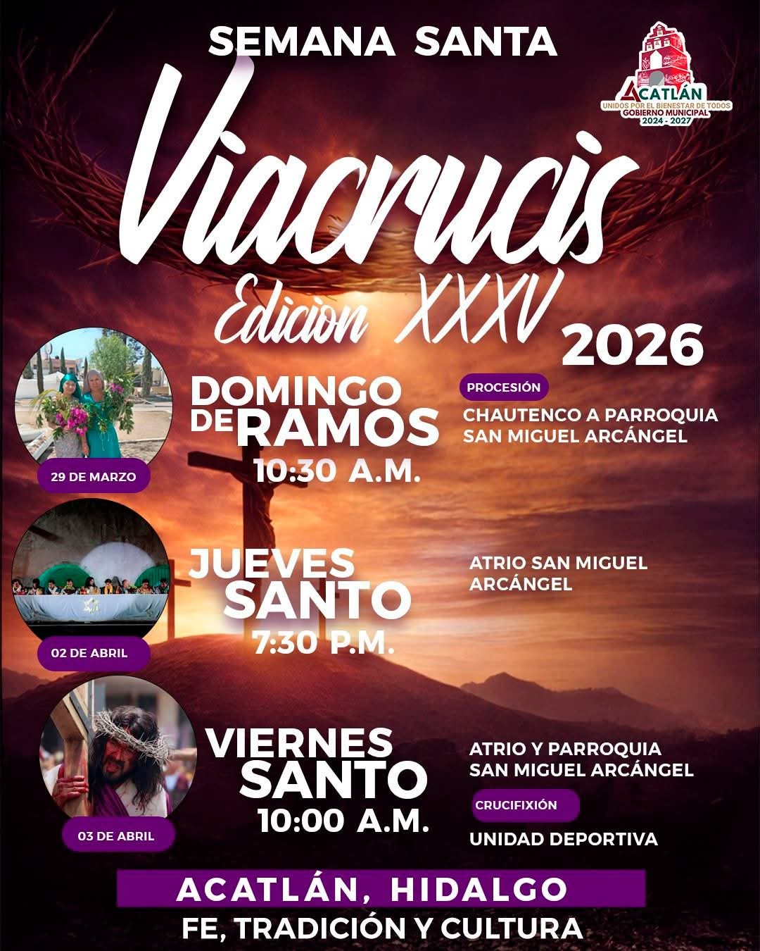 Viacrucis Edición XXXV 2026
